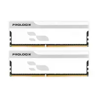 Модуль пам'яті для комп'ютера DDR5 32GB (2x16GB) 6000 MHz Onyx White Prologix (PRO32GB6000YW5K)