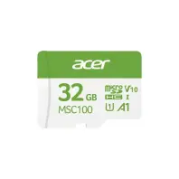 Карта пам'яті Acer 32GB microSD MSC100 /U1/ V10/A1 Read 100MB/s / Write 10MB/s (BL.9BWWA.335) Карта пам'яті Acer 32GB microSD MSC100 /U1/ V10/A1 Read 100MB/s / Write 10MB/s (BL.9BWWA.335)