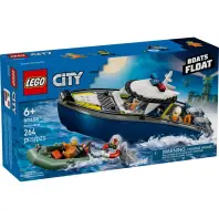 Конструктор LEGO City Переслідування на поліцейському катері (60456) Конструктор LEGO City Переслідування на поліцейському катері (60456)