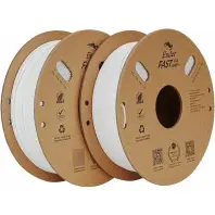 Пластик для 3D-принтера Creality 1.75мм Fast PLA Filament Ender 2x1кг, white (3301010396)