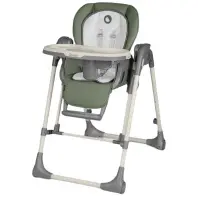 Стілець для годування Lionelo 2 в 1 Laurice Green Olive з функцією гойдалки (LO-LAURICE GREEN OLIVE)