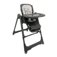 Стілець для годування Velano гойдалка Nomi, black (45680)