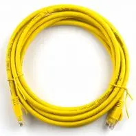 Патч-корд Ritar 10м, RJ-45, Cat.5e, CU, медь, желтый (03008) Патч-корд Ritar 10м, RJ-45, Cat.5e, CU, медь, желтый (03008)