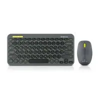 Комплект REAL-EL KIT-635W Wireless/Bluetooth Black (EL123100057)