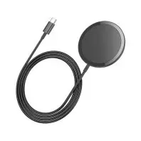 Бездротовий зарядний пристрій Hoco CW52 Enjoy Magnetic Wireless Fast Charging Black  (6942007611367)