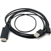 Перехідник MHL, microUSB (5pin) M, USB M-HDMI AM (1.8m) Extradigital (KBV1683) Перехідник MHL, microUSB (5pin) M, USB M-HDMI AM (1.8m) Extradigital (KBV1683)