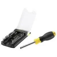 Викрутка Stanley Multibit багатофункціональна з 34 насадками. (STHT0-70885) Викрутка Stanley Multibit багатофункціональна з 34 насадками. (STHT0-70885)