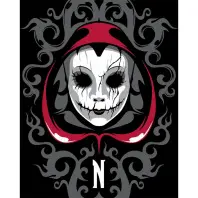 Картина по номерам Santi Wednesday Ominous Mask 40х50 см LED підсвітка (955078)