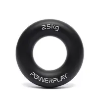 Еспандер PowerPlay PP-4324 Hand Grip Ring Hard 25 кг Чорний (PP_4324_25kg)