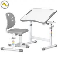 Парта зі стільцем Evo-kids Ergo Grey (Evo-03 Ergo G)