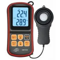 Вимірювач освітленості Benetech цифровий + термометр, USB (GM1030C) Вимірювач освітленості Benetech цифровий + термометр, USB (GM1030C)