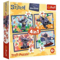 Пазл Trefl Disney Stitch The Movie Відпустка на Гаваях 4 в 1 (35, 48, 54, 70) (5900511346664) Пазл Trefl Disney Stitch The Movie Відпустка на Гаваях 4 в 1 (35, 48, 54, 70) (5900511346664)
