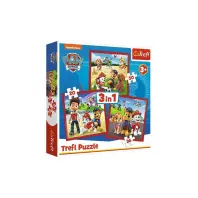 Пазл Trefl Paw Patrol Щасливі собаки 3 в 1 (5900511348675) Пазл Trefl Paw Patrol Щасливі собаки 3 в 1 (5900511348675)