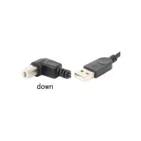 Кабель для принтера USB 2.0 AM/BM 1.0m 90 down Value (S0670) Кабель для принтера USB 2.0 AM/BM 1.0m 90 down Value (S0670)