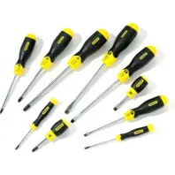 Набір інструментів Stanley отверток CUSHION GRIP 10 шт. (2-65-014) Набір інструментів Stanley отверток CUSHION GRIP 10 шт. (2-65-014)