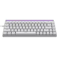 Клавіатура Ajazz NK68 Red Switch USB UA White (NK68-R-W)