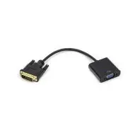 Перехідник DVI-D Dual Link (M) to VGA (F) 0.15m PowerPlant (CA911141) Перехідник DVI-D Dual Link (M) to VGA (F) 0.15m PowerPlant (CA911141)