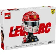 Конструктор LEGO Editions Formula 1 Шолом Шарля Леклера з команди Scuderia Ferrari HP (43014) Конструктор LEGO Editions Formula 1 Шолом Шарля Леклера з команди Scuderia Ferrari HP (43014)