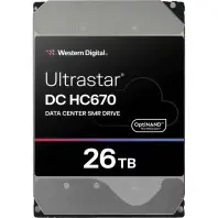 Жорсткий диск 3.5" 26TB Ultrastar DC HC670 WD (0F61452 / WSH722626ALN607)