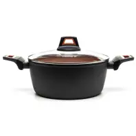 Каструля H?lmer кована з кришкою CR-1325-SBMCL Carrot 2,5 л (CR-1325-SBMCL Carrot)