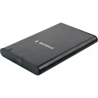 Кишеня зовнішня Gembird 2.5" USB3.1 alum black (EE2-U3S-6)