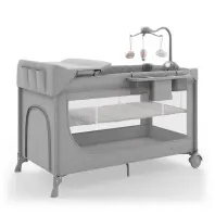 Дитячий манеж Kinderkraft с пеленатором Leody Up Grey (5902533930135) Дитячий манеж Kinderkraft с пеленатором Leody Up Grey (5902533930135)
