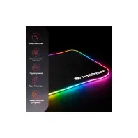 Килимок для мишки H?lmer GMP-01RGB з підсвіткою (GMP-01RGB)