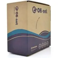 Кабель мережевий OK-Net U/UTP-cat.5Е 100м (КПВ-ВП (350) 4*2*0,51 / 100)