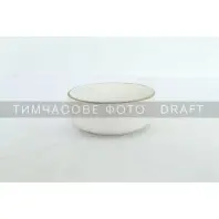 Салатник Ardesto Midori, 700мл, 16см, кераміка, білий (AR0116MW)
