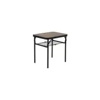 Туристичний стіл Bo-Camp Garland 60x45 cm Black/Wood look (1404195) (DAS303266)