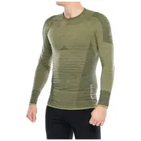 Термокофта Ortovox 230 Competition Long Sleeve Mns wild herbs - S - оливковий (025.001.1030)