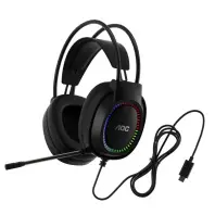 Навушники AOC ACG2500BK RGB Black (ACG2500BK/00) Навушники AOC ACG2500BK RGB Black (ACG2500BK/00)