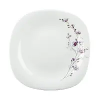 Тарілка Vittora "Фіолетова Гілка" Square Dessert 21,5 см (V-215SPB) Тарілка Vittora "Фіолетова Гілка" Square Dessert 21,5 см (V-215SPB)