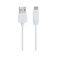 Дата кабель USB 2.0 AM to USB-C 1.0m 3A PVC X1 white HOCO (6957531032045) Дата кабель USB 2.0 AM to USB-C 1.0m 3A PVC X1 white HOCO (6957531032045)