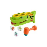 Розвиваюча іграшка Fisher-Price Крокодильчик Катай та стукай (JLB94) Розвиваюча іграшка Fisher-Price Крокодильчик Катай та стукай (JLB94)