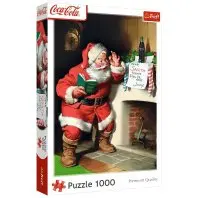 Пазл Trefl Lic Coca-Cola Санта біля каміна (5900511109221) Пазл Trefl Lic Coca-Cola Санта біля каміна (5900511109221)