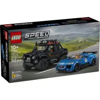 Конструктор LEGO Speed Champions Jaguar Project 7 та Land Rover Defender (77264)