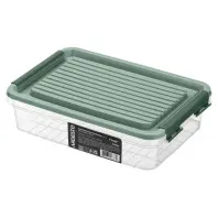 Харчовий контейнер Ardesto Fresh 1.8л, пластик, прямокутна, зелений (AR1305G)
