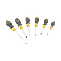 Набір викруток Stanley CushionGrip, 6 шт (STHT16165-0) Набір викруток Stanley CushionGrip, 6 шт (STHT16165-0)