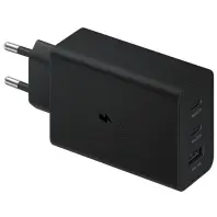 Зарядний пристрій Samsung 2xUSB-С 65W PD PPS/USB-A Black (EP-T6530NBEGEU) Зарядний пристрій Samsung 2xUSB-С 65W PD PPS/USB-A Black (EP-T6530NBEGEU)