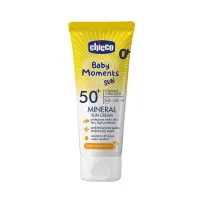 Дитячий крем Chicco 50 SPF сонцезахисний мінеральний , 75 мл (11259.00) Дитячий крем Chicco 50 SPF сонцезахисний мінеральний , 75 мл (11259.00)