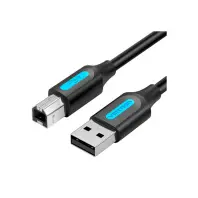 Кабель Vention AM / BM 1m Black (COQBF) Кабель Vention AM / BM 1m Black (COQBF)