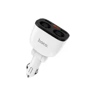 Автомобільний зарядний пристрій Hoco Z28 Power Ocean 3.1A White  (6957531091967)