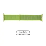 Ремінець до смарт-годинника Armorstandart Nylon Band для Apple Watch 49/46/45/44/42 (Series 1-3) Light Green (ARM57858)
