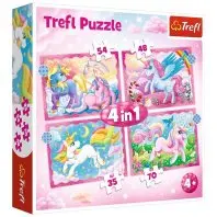 Пазл Trefl Єдинороги і магія 4 в 1 (35, 48, 54, 70) (5900511343892) Пазл Trefl Єдинороги і магія 4 в 1 (35, 48, 54, 70) (5900511343892)