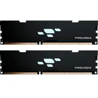 Модуль пам'яті для комп'ютера DDR5 32GB (2x16GB) 5600 MHz Black Prologix (PRO32GB5600B5K) Модуль пам'яті для комп'ютера DDR5 32GB (2x16GB) 5600 MHz Black Prologix (PRO32GB5600B5K)