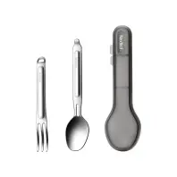 Набір туристичного посуду NexTool Portable Stainless Steel Tableware, нержавіюча сталь (NE20133) Набір туристичного посуду NexTool Portable Stainless Steel Tableware, нержавіюча сталь (NE20133)