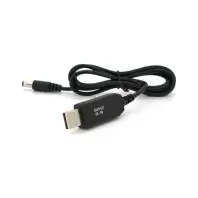 Кабель живлення USB to DC 5.5x2.5 9V 1.0m (29866) Voltronic (KPFR/5-9)