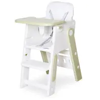 Стілець для годування Mealux Feedo White/Green (KD-F033 White/Green)