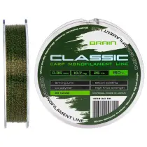 Волосінь Brain Classic Carp Line 3D (camo) 150m 0.35mm 25lb 10.7kg (1858.80.96)